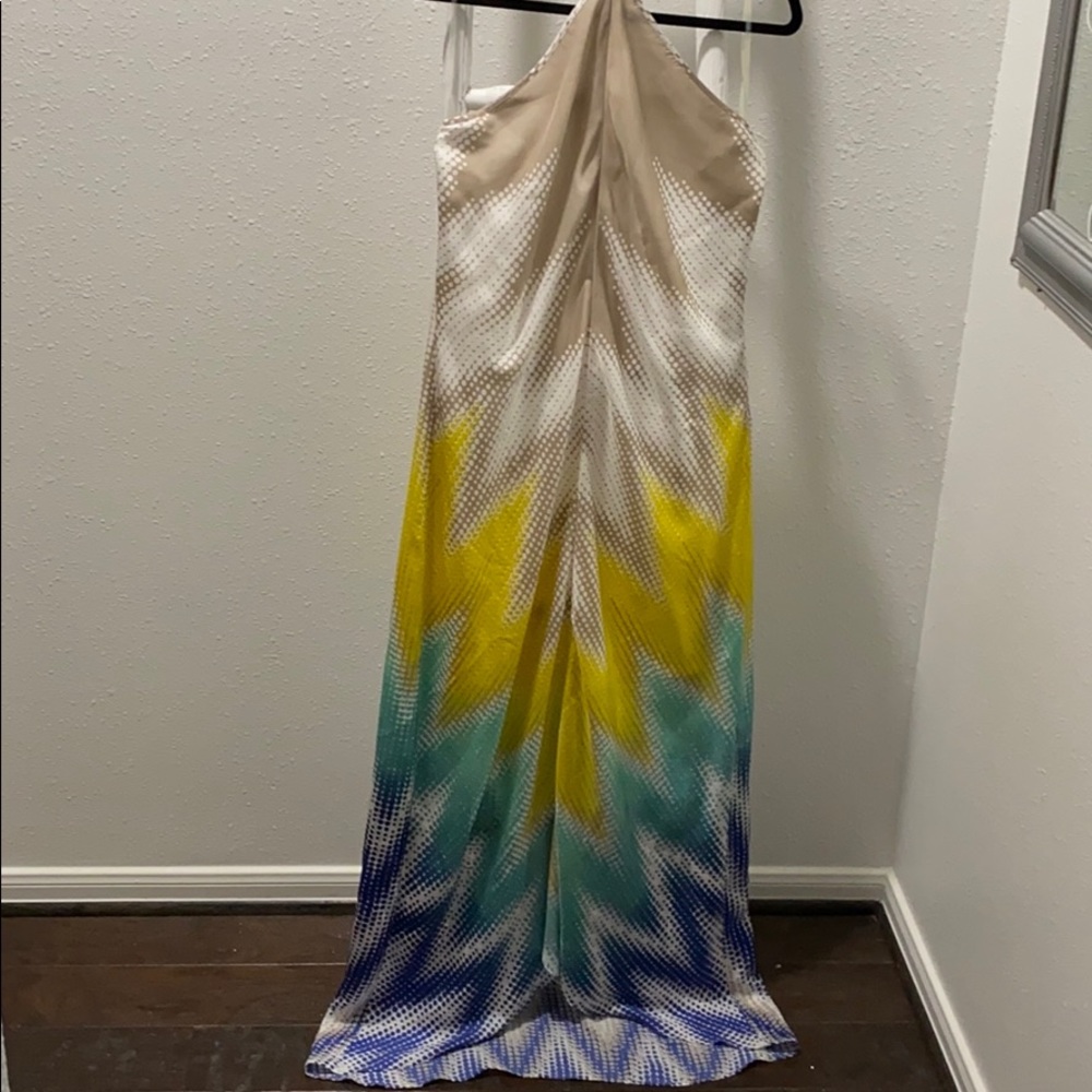 GUESS BY MARCIANO halter maxi dress